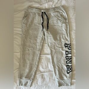 Pink Victoria’s Secret sweatpants